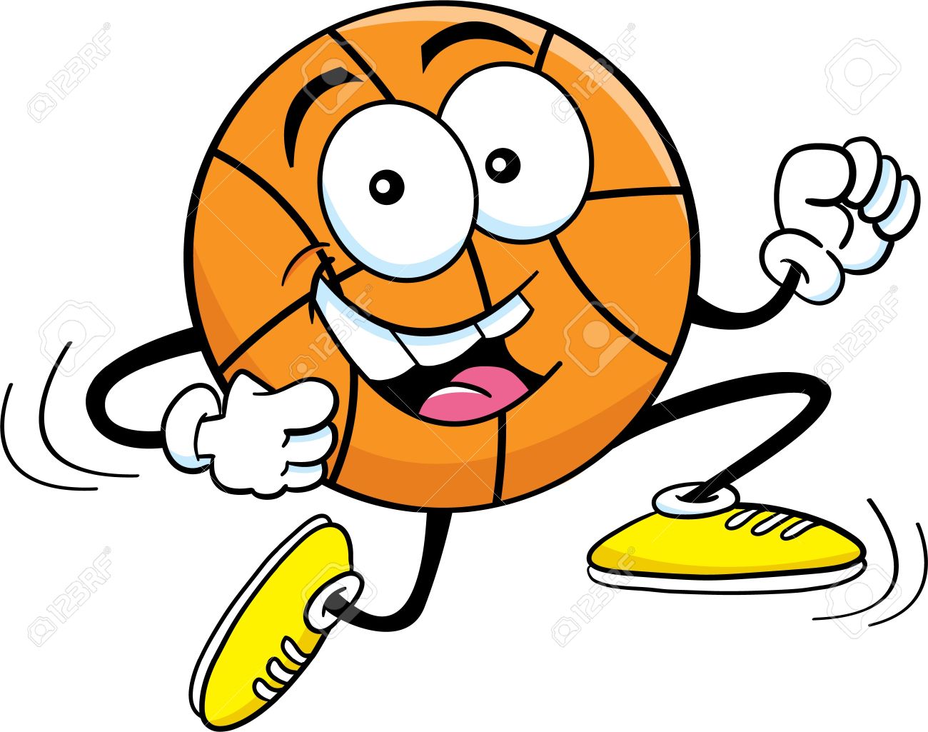 16452738-cartoon-illustration-of-a-basketball-running