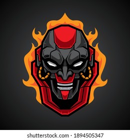 mecha-skull-e-sport-logo-260nw-1894505347