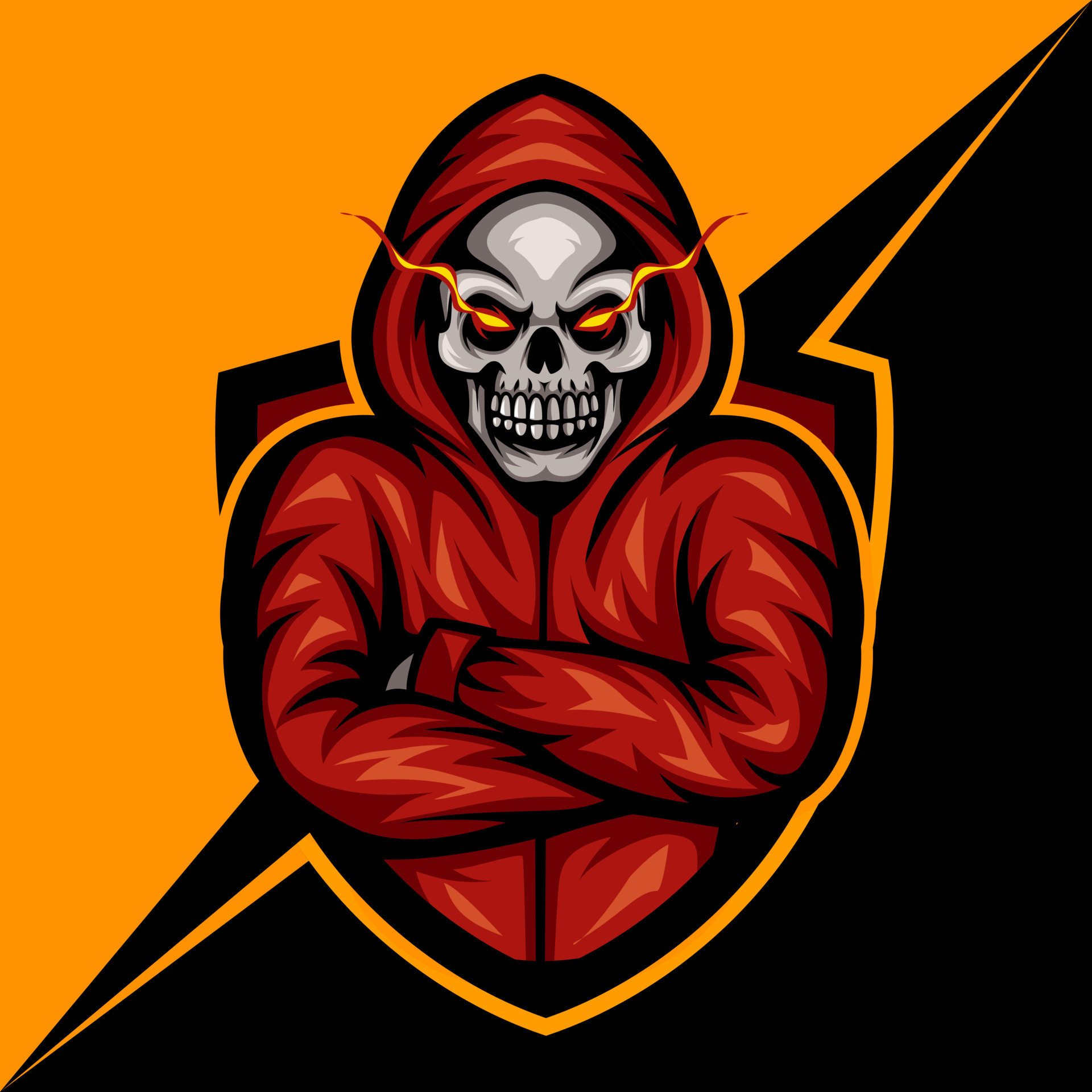 hooded-skull-mascot-esports-logo-illustration-free-vector