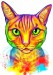 akvarel-kočka-kresba-z-fotografií-8x8-plakát-tisk-5