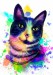vlastní-portrét-kočky-v-akvarelovém-stylu-s-pozadím-2
