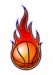 vector-burning-basketball-ball-classic-flames-blazing-ideal-stickers-decals-sport-logo-design-any-kind-decoration-119976799