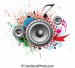 abstract-grunge-music-theme-for-more-vector-background-vector-clipart_csp3862170