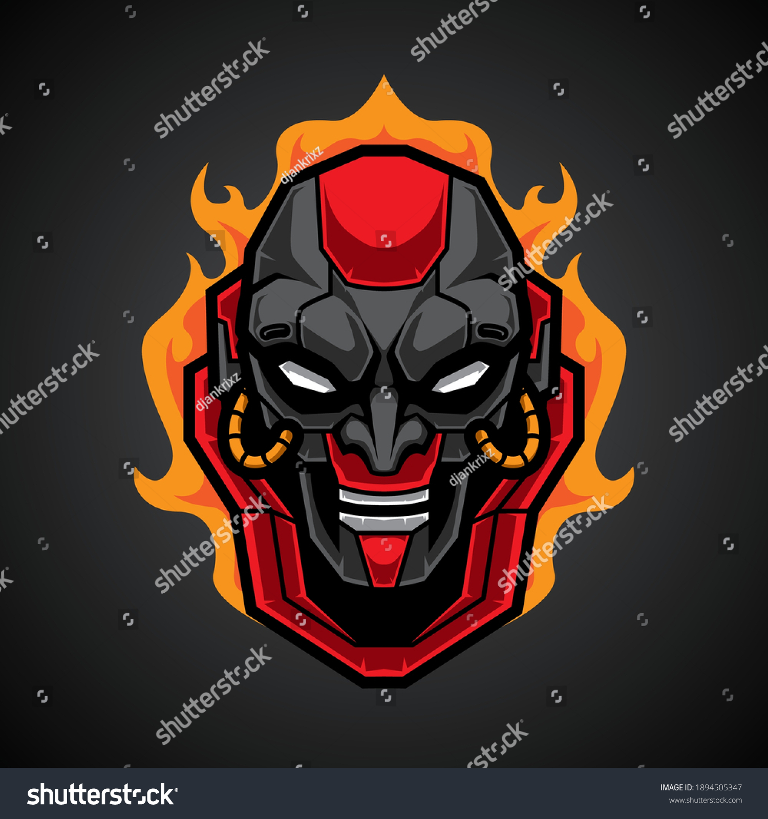 stock-vector-mecha-skull-e-sport-logo-1894505347